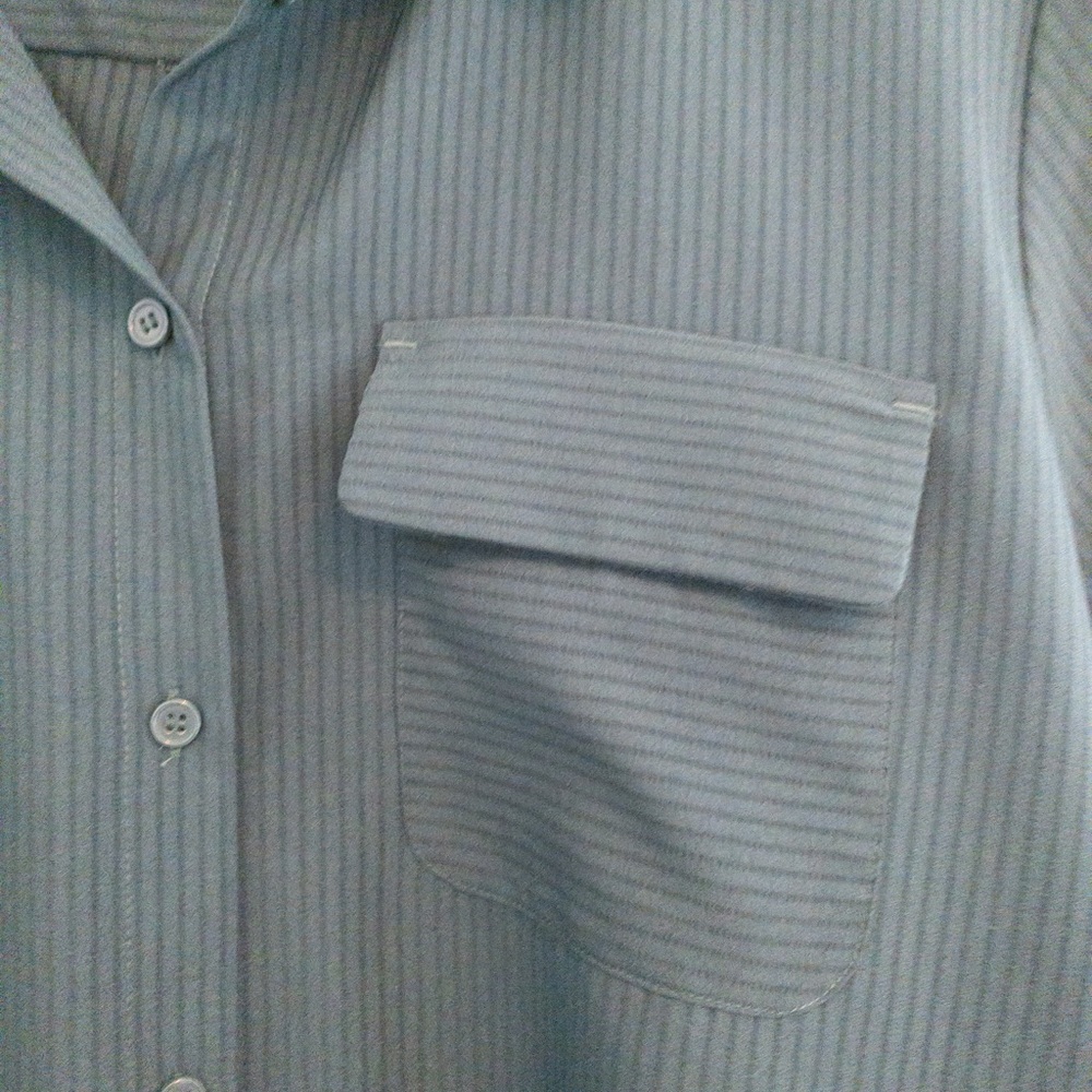 French Connection Striped Button Down - image 4